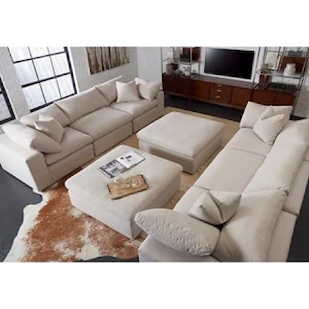 Contemporary Stationary Living Room Group